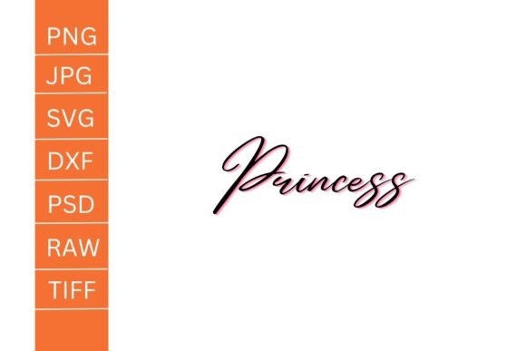 Designing with Royal Flair: The Princess T-Shirt Graphic