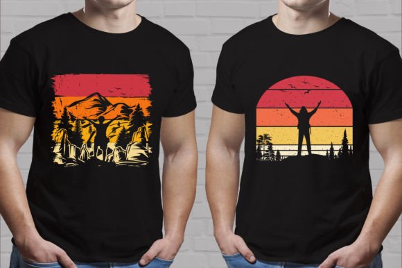 Hiking Retro Vintage T-Shirt Graphic: A Designer's Guide