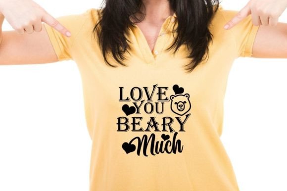 Love You Beary Much: A Modern Creative Design Asset