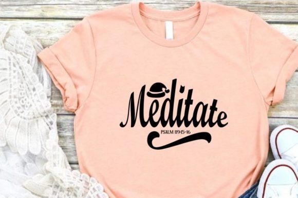 Meditate: A Graphic Design Asset for Focused Creativity