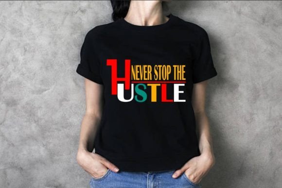 Never Stop the Hustle: A Graphic Design Font for Bold Creators