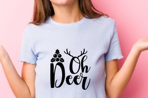 Oh Deer Beautiful: A Creative Graphic Design Asset