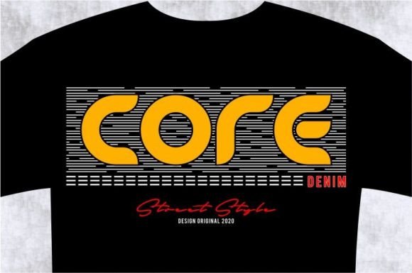 Unleashing Versatility: The CORE T-shirt Design Graphic, SVG Advantage