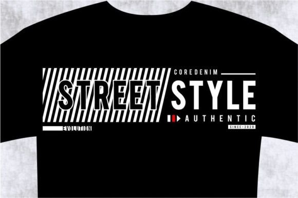 Urban Edge: Unlocking Street Style T-shirt Design Graphic, Svg